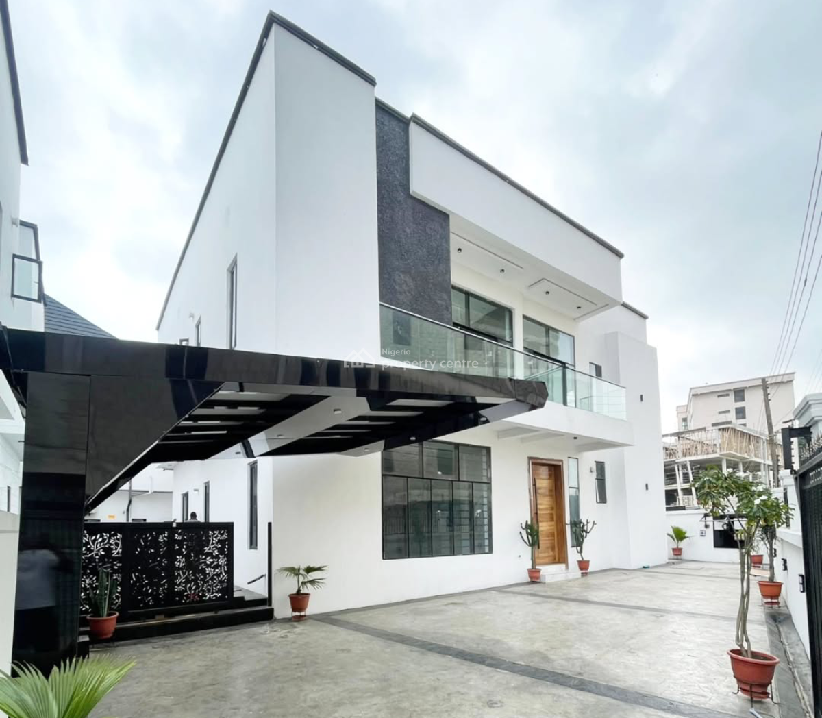 Self Service 4bedroom Fully Detached Duplex with Bq at Chevron By Jj a, Chevron Drive Lekki, Lekki, Lagos, Detached Duplex for Rent