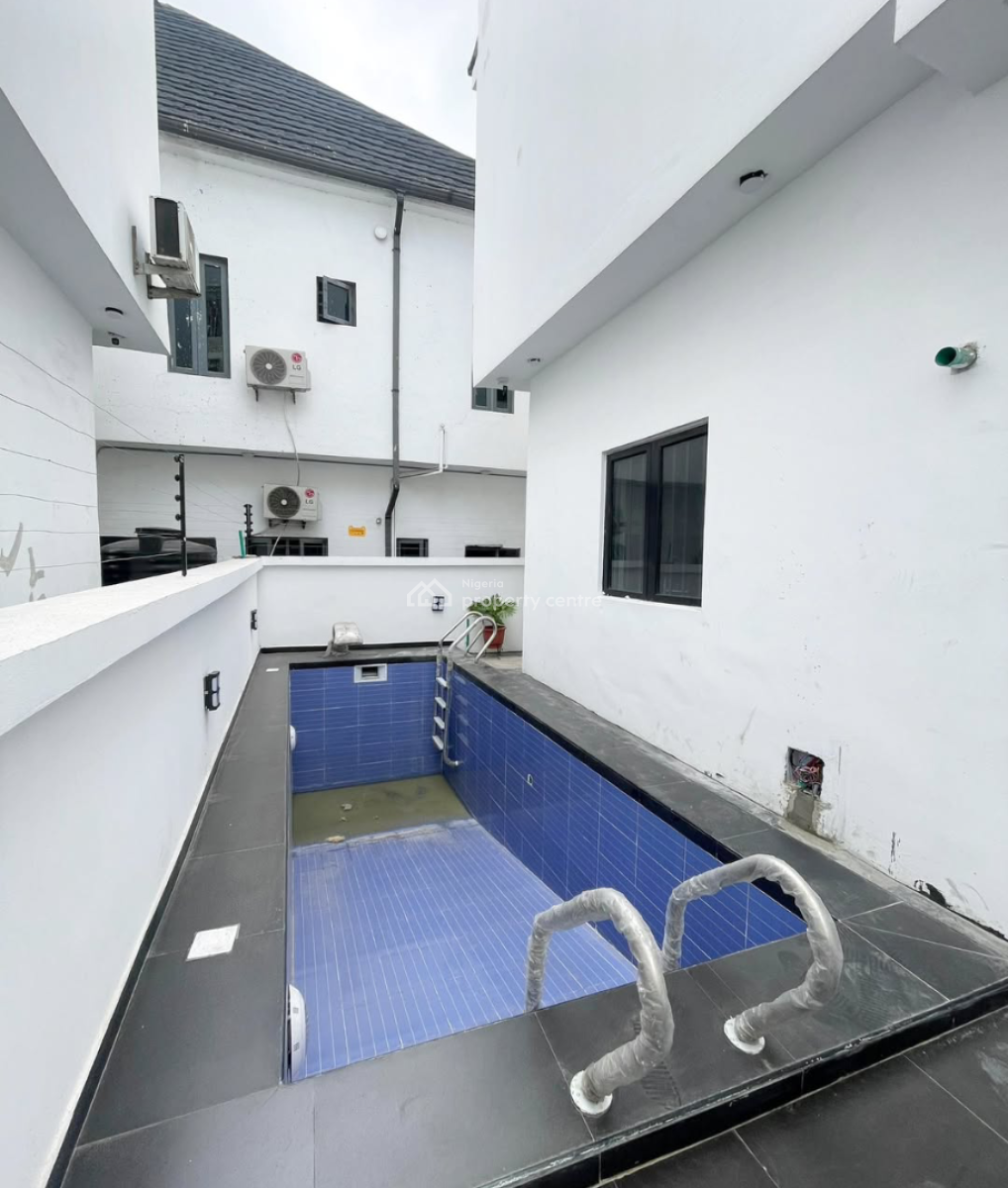 Self Service 4bedroom Fully Detached Duplex with Bq at Chevron By Jj a, Chevron Drive Lekki, Lekki, Lagos, Detached Duplex for Rent