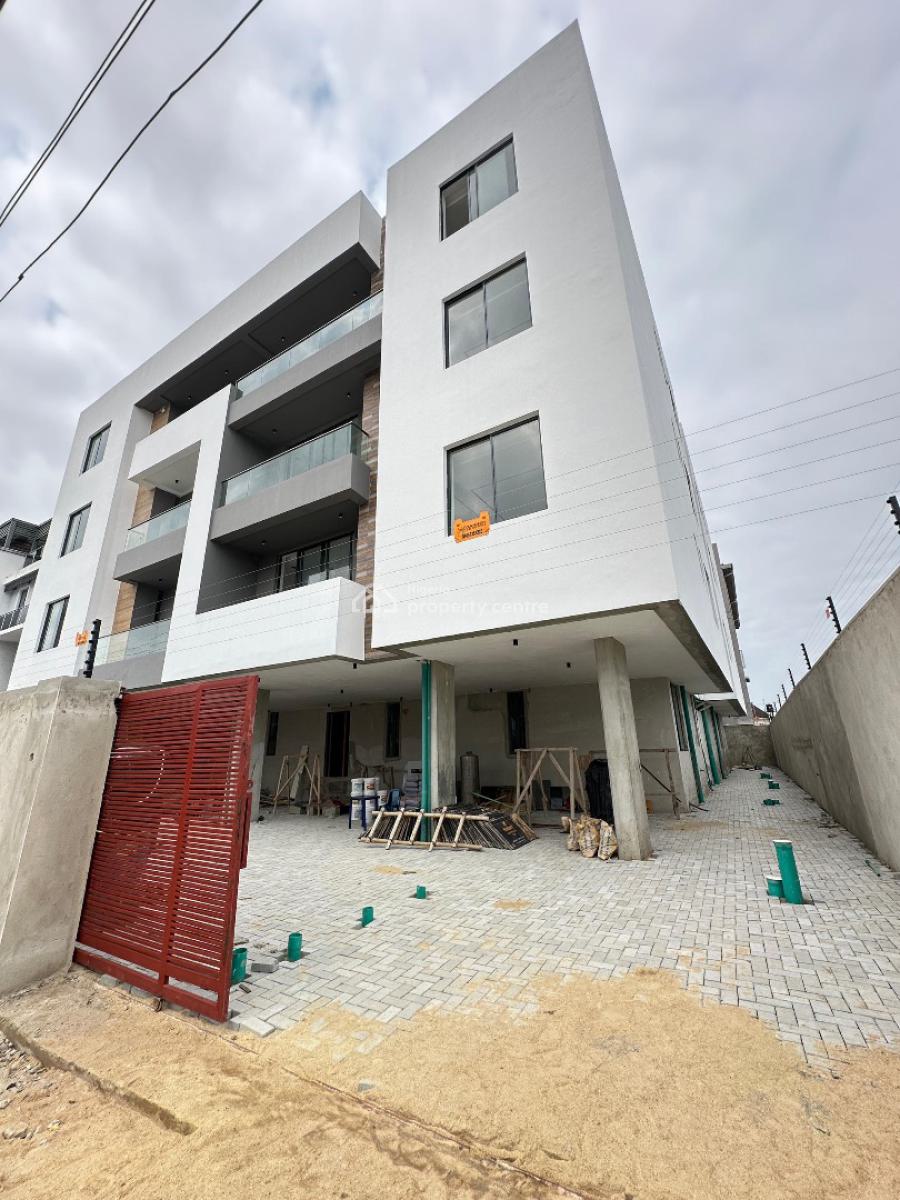 Spacious Luxury 2 Bedroom Apartment with Swimming Pool and Elevator, Lekki Phase 1, Lekki, Lagos, Block of Flats for Sale