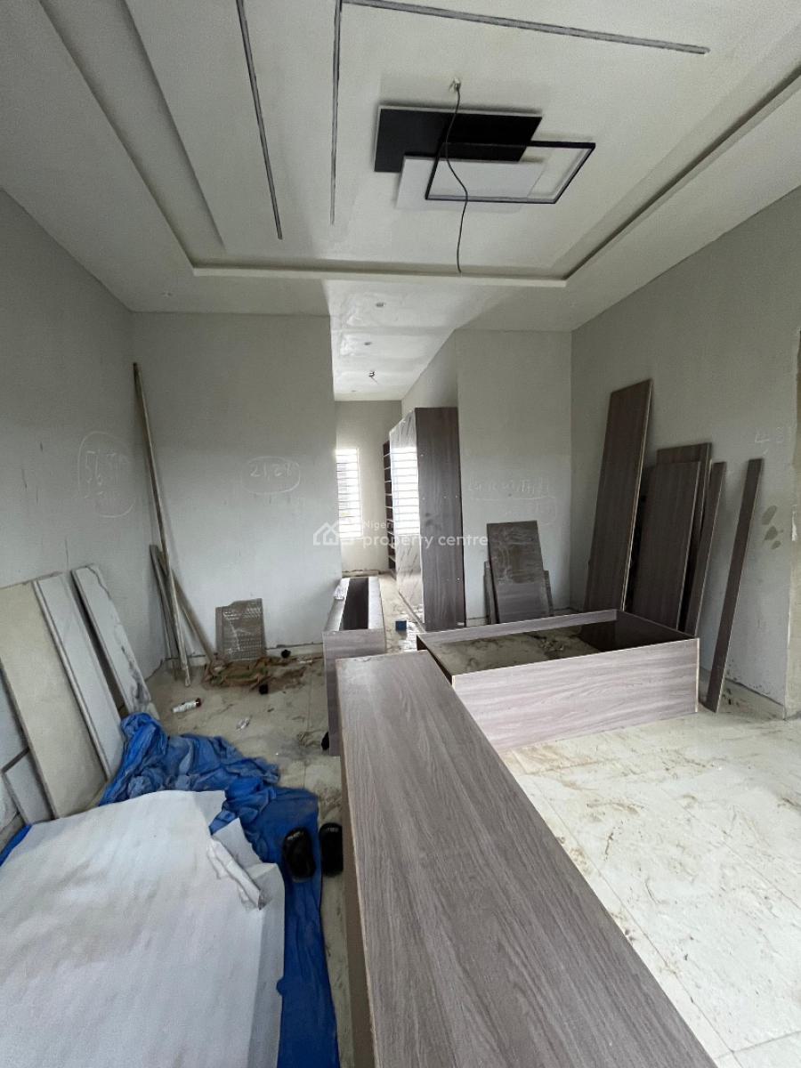 Newly Built 4 Bedroom Terrace Duplex in a Well Secured Estate, Newly Built, Jacuzzi, Bq, Water Heater, Well Equipped Kitchen, Adeniyi Jones, Ikeja, Lagos, Terraced Duplex for Sale