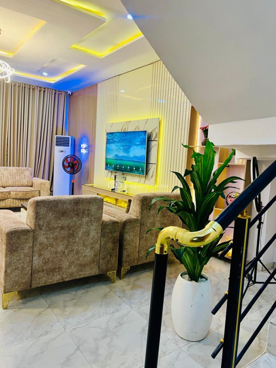 Newly Renovated 4 Bedroom  Detached Duplex with Excellent Facilities, L.b.s, Ajah, Lagos, Detached Duplex Short Let
