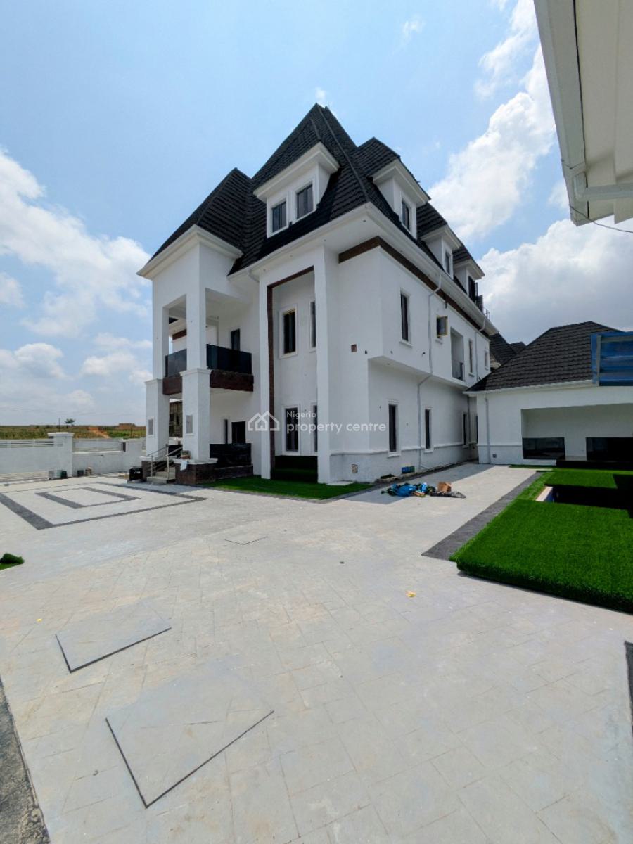 Newly Built 9bedroom Mansion with Automated Swimming Pool and Bq, Gwarimpa Extension, Gwarinpa, Abuja, Detached Duplex for Sale