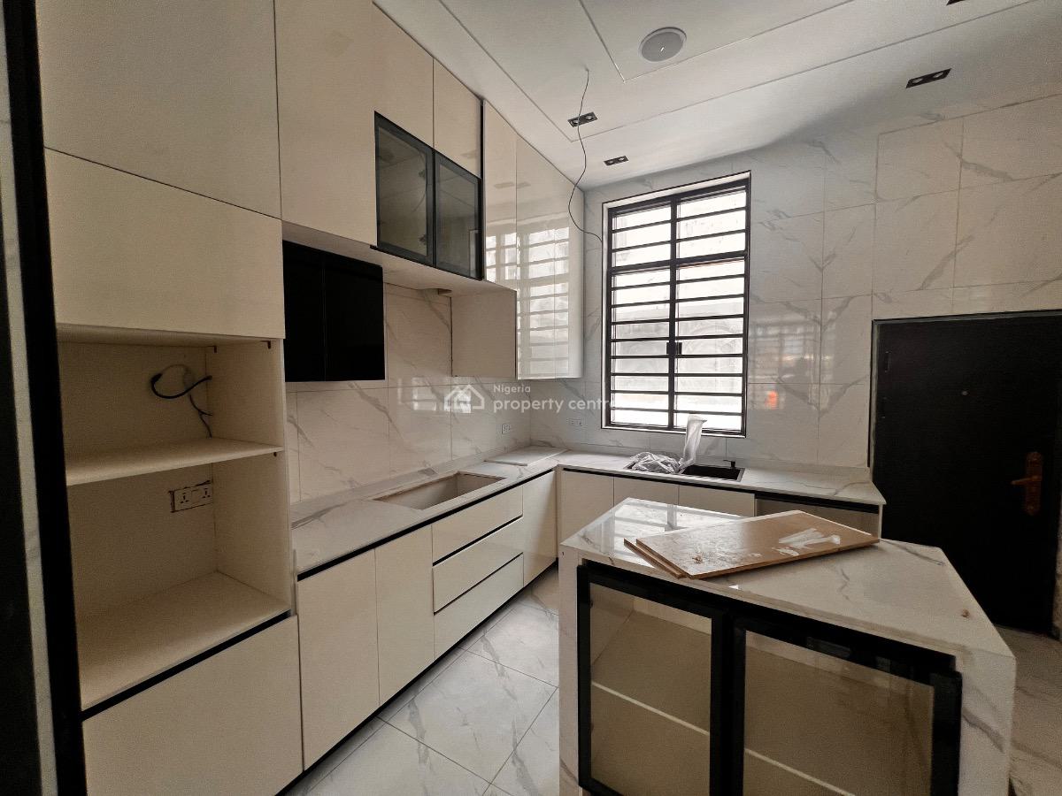 Newly Built 4 Bedroom Terrace with Bq in Lekki, Chisco Bus Stop, Ikate Elegushi, Lekki, Lagos, Terraced Duplex for Sale