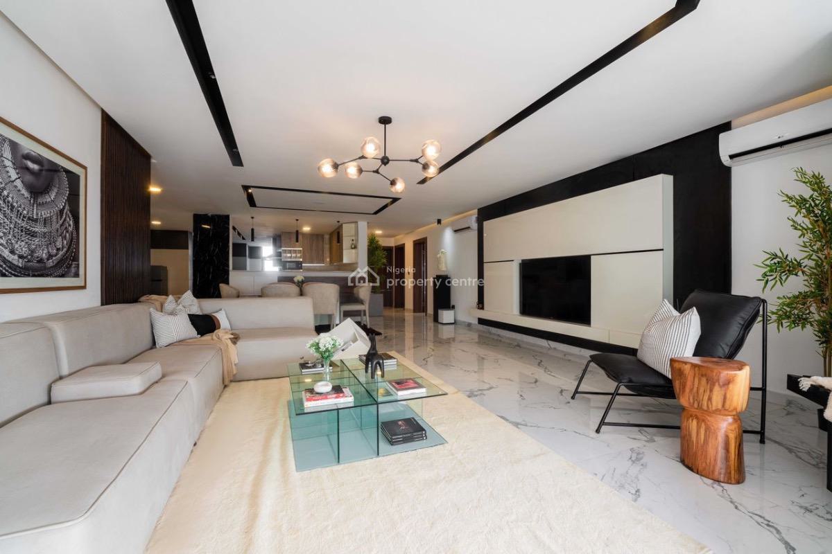 Luxurious and Spacious 3 Bedroom Apartment in a Secured Estate with Ps, Victoria Island (vi), Lagos, Flat / Apartment Short Let