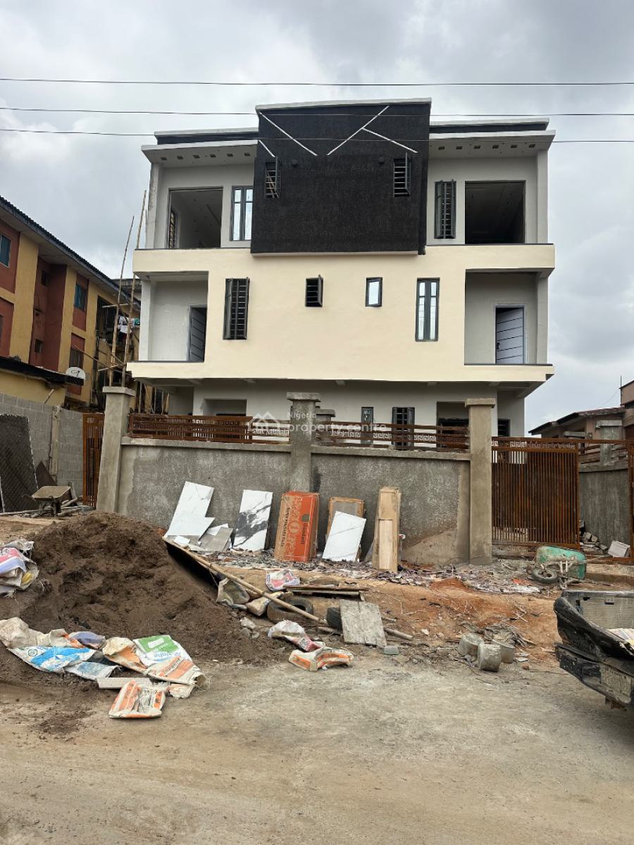 4bedroom Semidetached Triplex, Off College Road., Ogba, Ikeja, Lagos, House for Sale