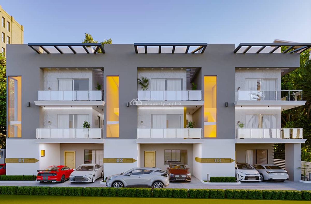4 Bedroom Terrace in Abuja, Life Camp,abuja, Life Camp, Abuja, Terraced Duplex for Sale