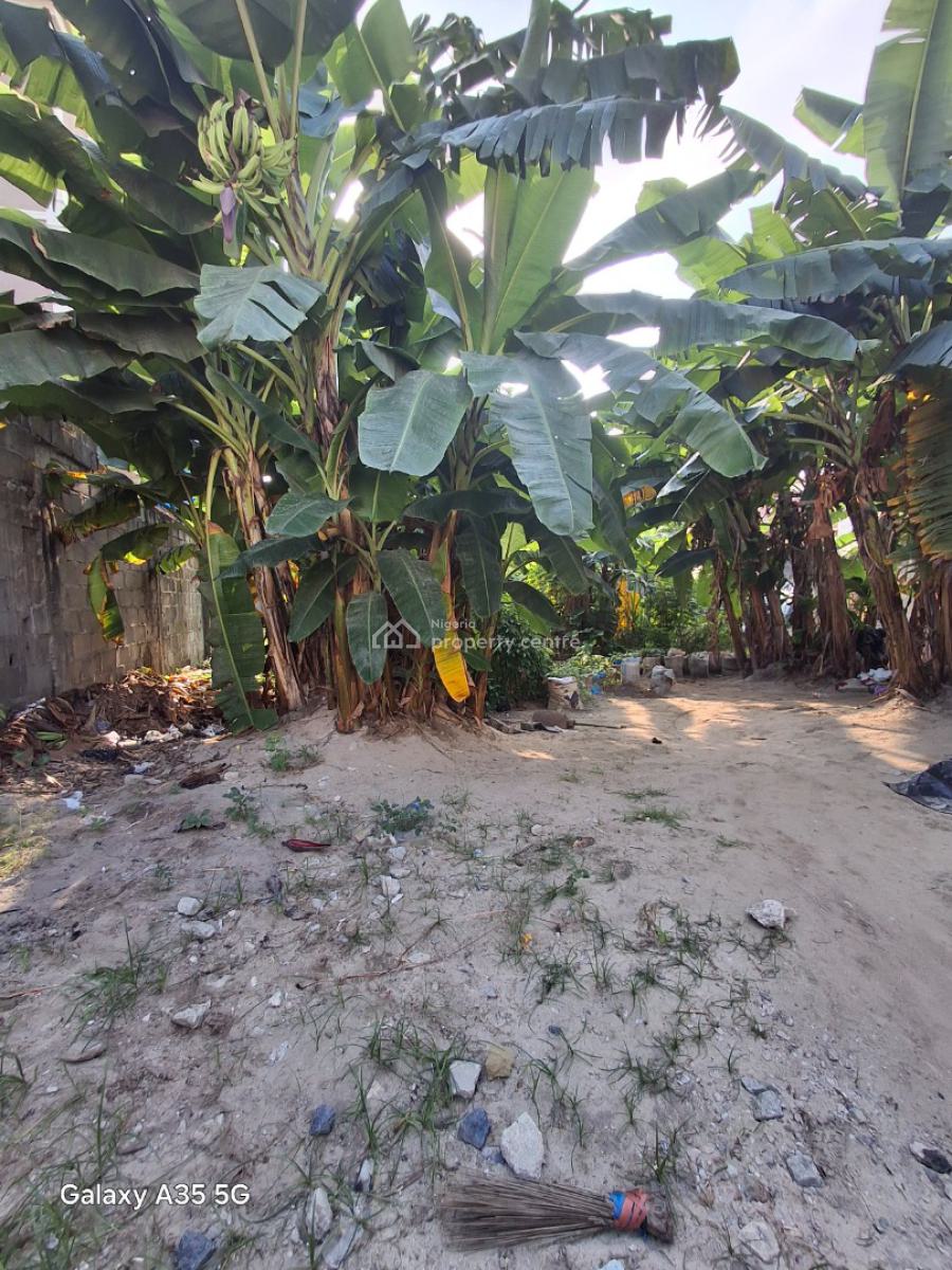 Fenced Land Facing Ogombo Main Road Ajah with C of O, Ogombo, Ajah, Lagos, Commercial Land for Sale