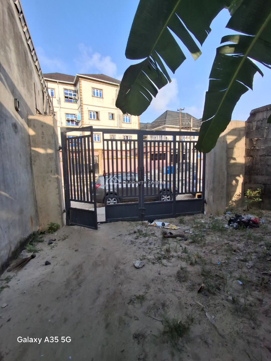 Fenced Land Facing Ogombo Main Road Ajah with C of O, Ogombo, Ajah, Lagos, Commercial Land for Sale