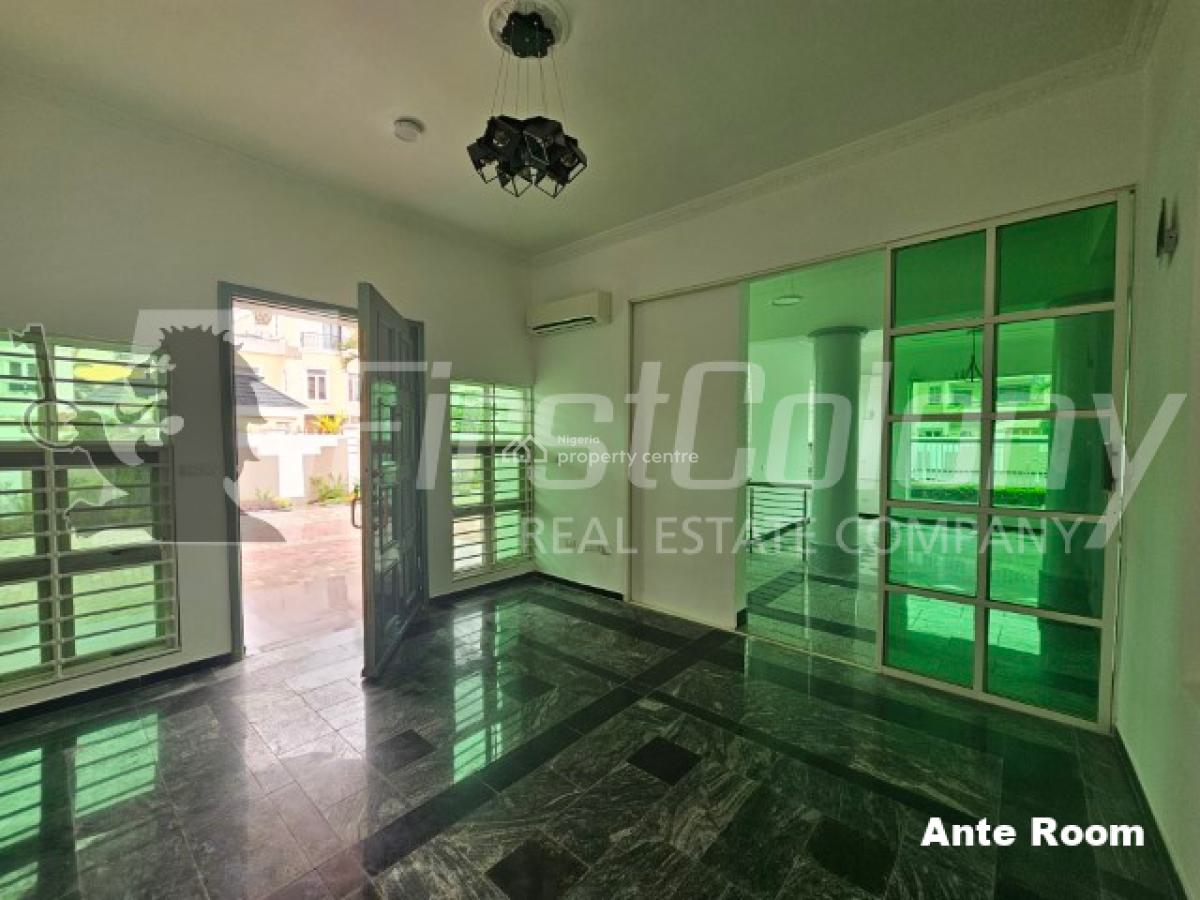 Gigantic Private 5 Bedroom Detached Home (with Swimming Pool), Osborne, Ikoyi, Lagos, Detached Duplex for Rent