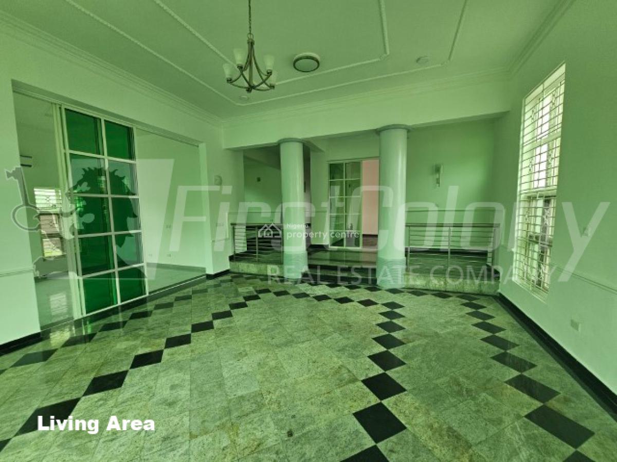 Gigantic Private 5 Bedroom Detached Home (with Swimming Pool), Osborne, Ikoyi, Lagos, Detached Duplex for Rent