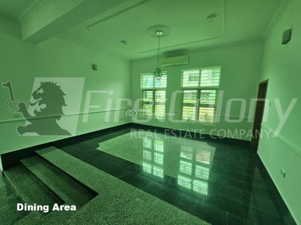 Gigantic Private 5 Bedroom Detached Home (with Swimming Pool), Osborne, Ikoyi, Lagos, Detached Duplex for Rent
