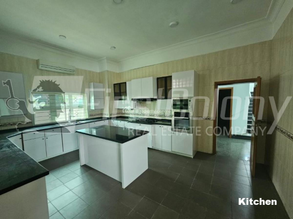 Gigantic Private 5 Bedroom Detached Home (with Swimming Pool), Osborne, Ikoyi, Lagos, Detached Duplex for Rent