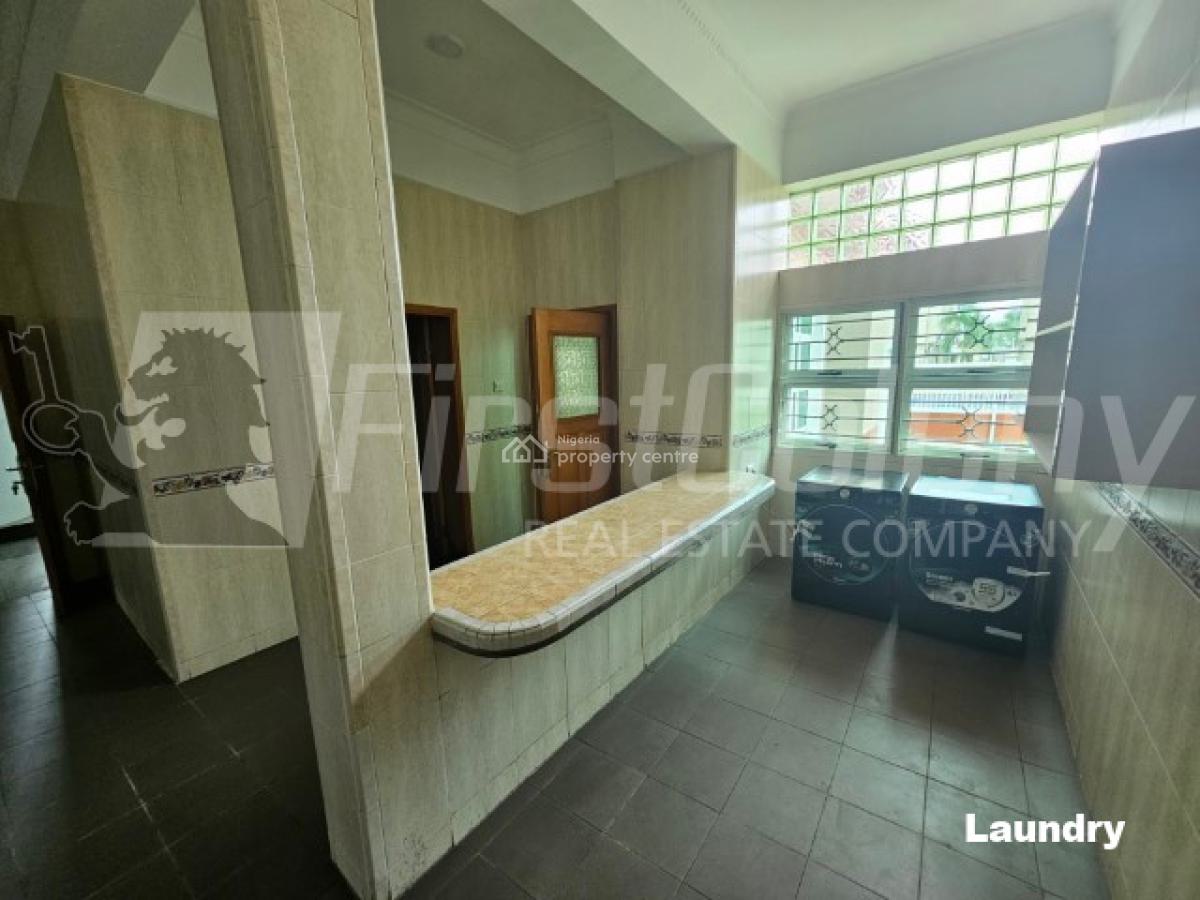 Gigantic Private 5 Bedroom Detached Home (with Swimming Pool), Osborne, Ikoyi, Lagos, Detached Duplex for Rent