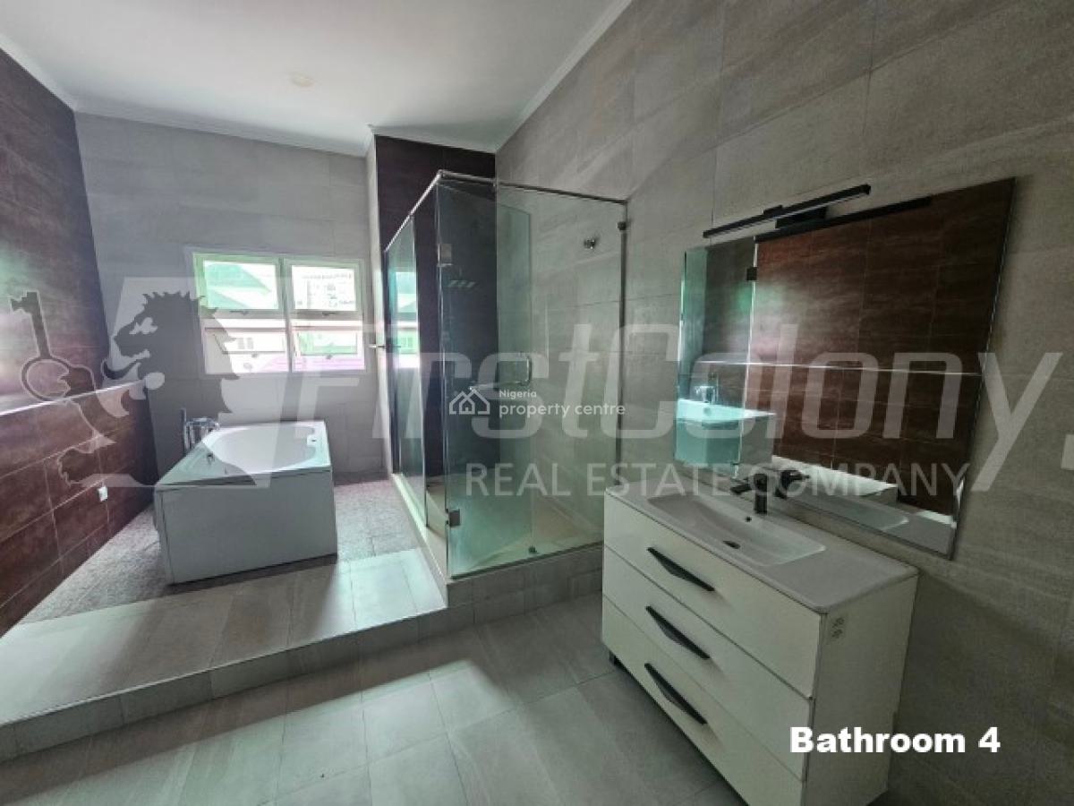 Gigantic Private 5 Bedroom Detached Home (with Swimming Pool), Osborne, Ikoyi, Lagos, Detached Duplex for Rent