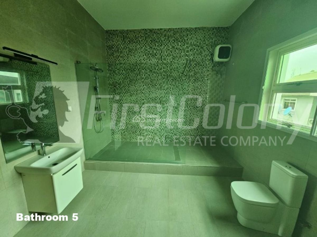 Gigantic Private 5 Bedroom Detached Home (with Swimming Pool), Osborne, Ikoyi, Lagos, Detached Duplex for Rent