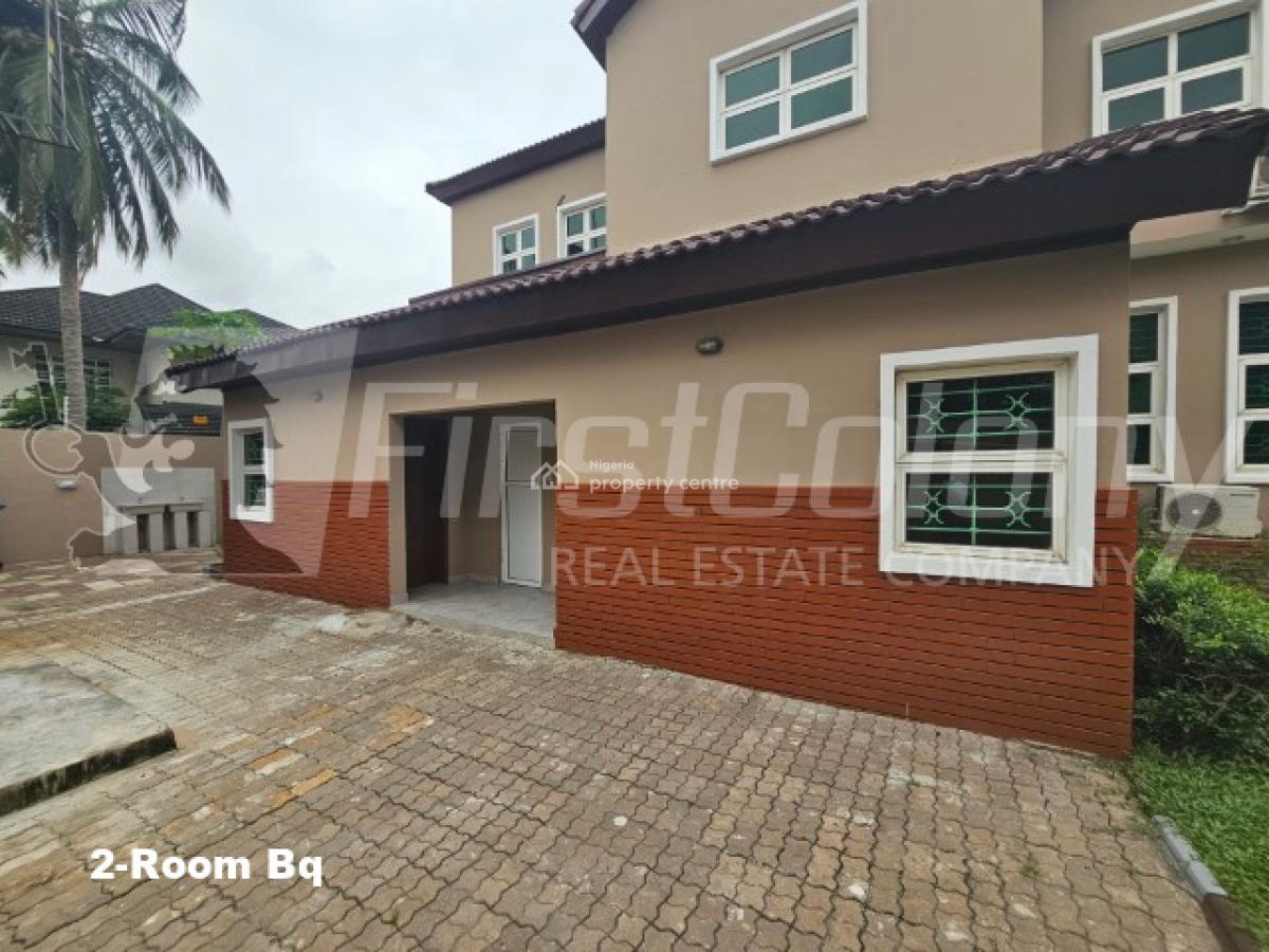 Gigantic Private 5 Bedroom Detached Home (with Swimming Pool), Osborne, Ikoyi, Lagos, Detached Duplex for Rent