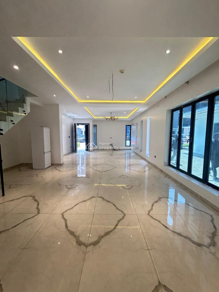 Beautiful 5bedroom Semi Detached House on 2 Floors with Cinema and Bq, Victoria Island Extension, Victoria Island (vi), Lagos, House for Rent