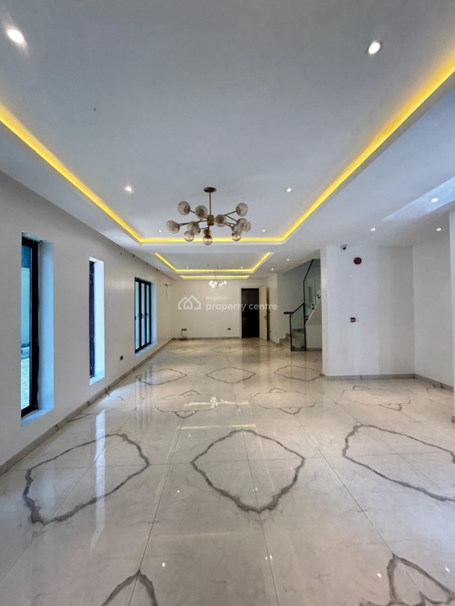 Beautiful 5bedroom Semi Detached House on 2 Floors with Cinema and Bq, Victoria Island Extension, Victoria Island (vi), Lagos, House for Rent
