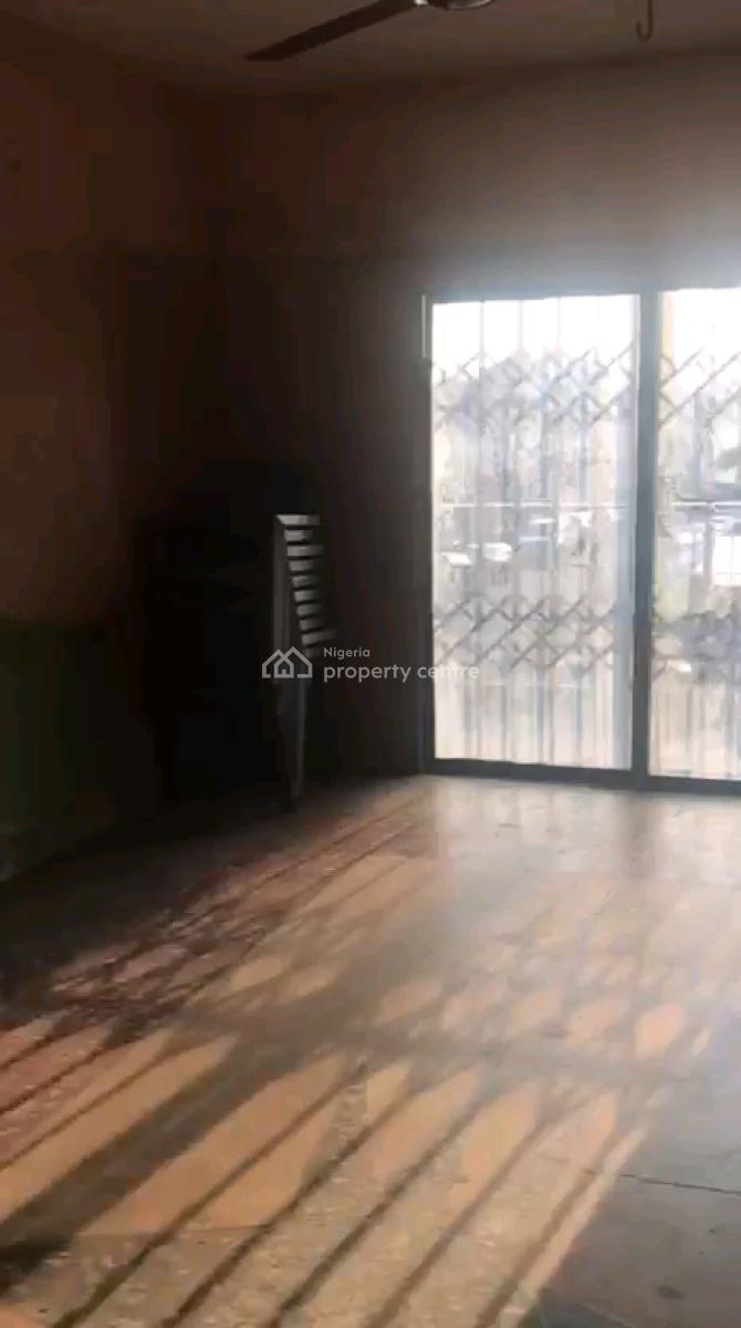 an Open Plan Office Space with Personal Toilet and Private Balcony Ups, Fola Agoro Road, Shomolu, Lagos, Office Space for Rent