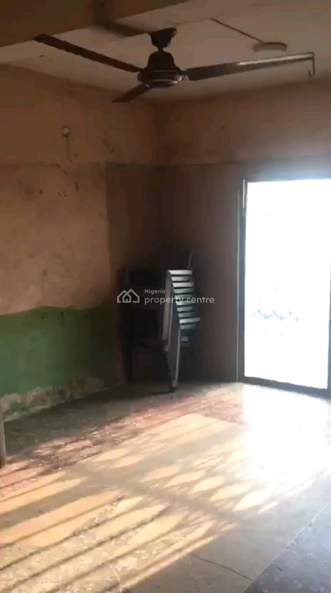 an Open Plan Office Space with Personal Toilet and Private Balcony Ups, Fola Agoro Road, Shomolu, Lagos, Office Space for Rent