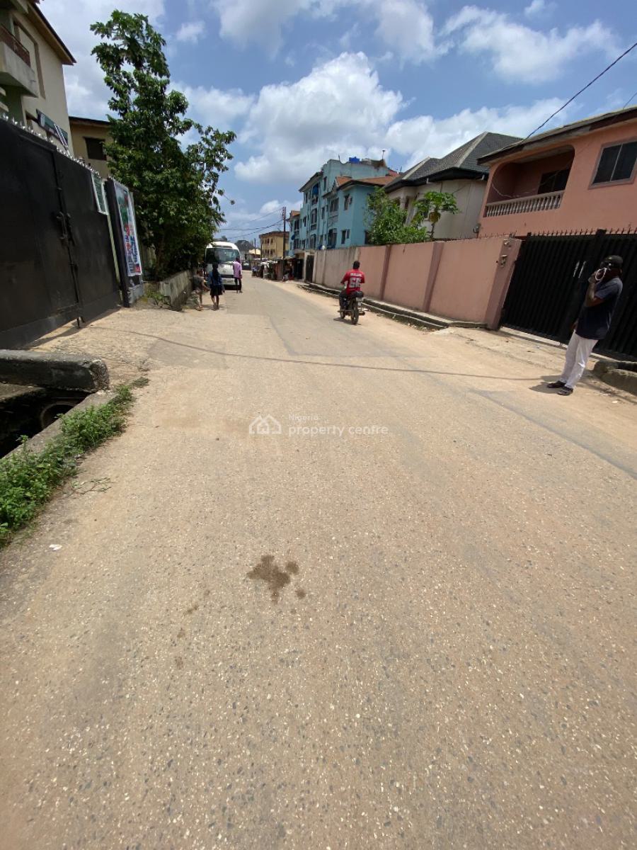Building Comprises of 4 Bedroom Duplex, 4 Units of 2 Bed & 2 Unit.., By Oke-afa Bus Stop, Isolo, Oke Afa, Isolo, Lagos, Block of Flats for Sale