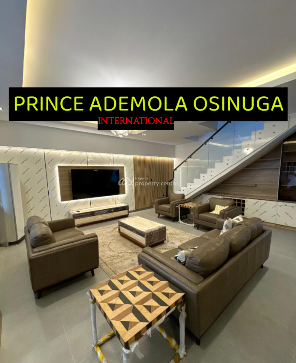 Newly Built Furnished Luxury 3 Bedroom Maisonette on 2 Floors +bq, Old Ikoyi Lagos, Ikoyi, Lagos, Terraced Duplex for Rent
