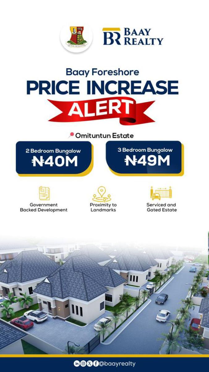 Luxury  2 Bedroom Bungalow, Omituntun Estate, Ajoda Town Opp Kulodi Estate Egbeda Iwo Rd, Alakia, Ibadan, Oyo, Detached Bungalow for Sale