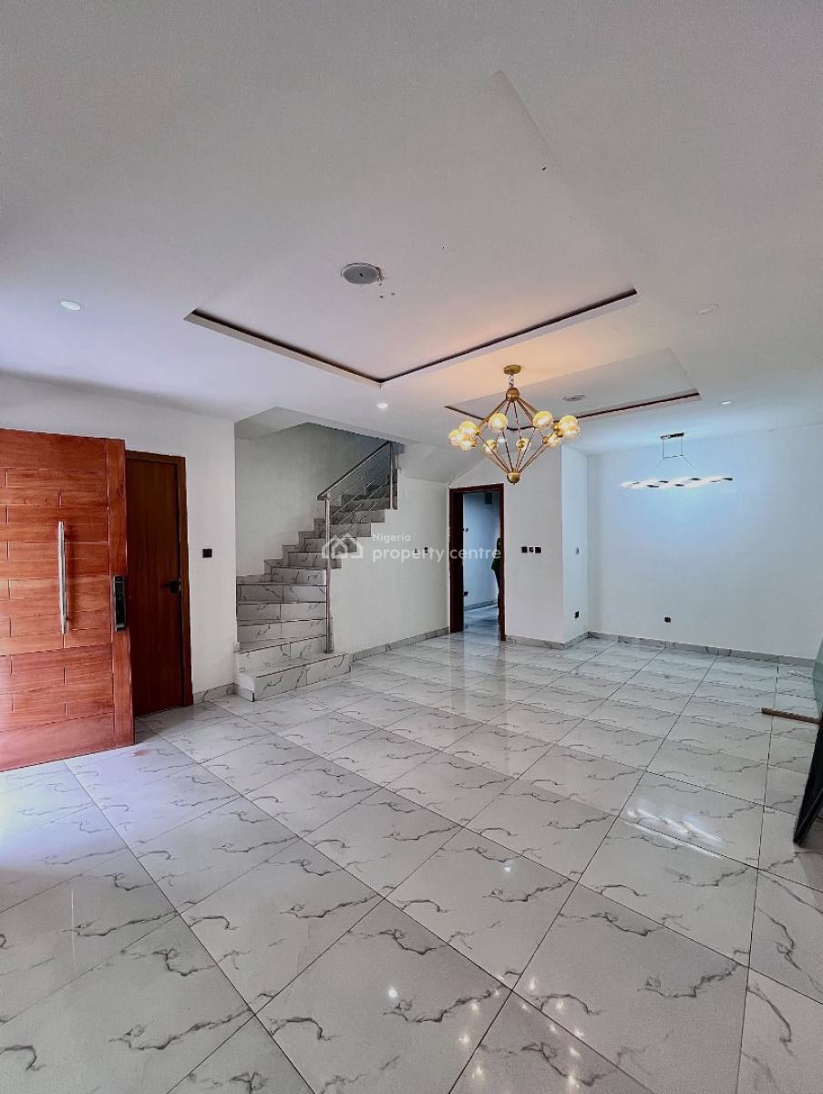 Contemporary 4 Bedroom Terrace Duplex with Swimming Pool, Chevron, Lekki, Lagos, Terraced Duplex for Sale