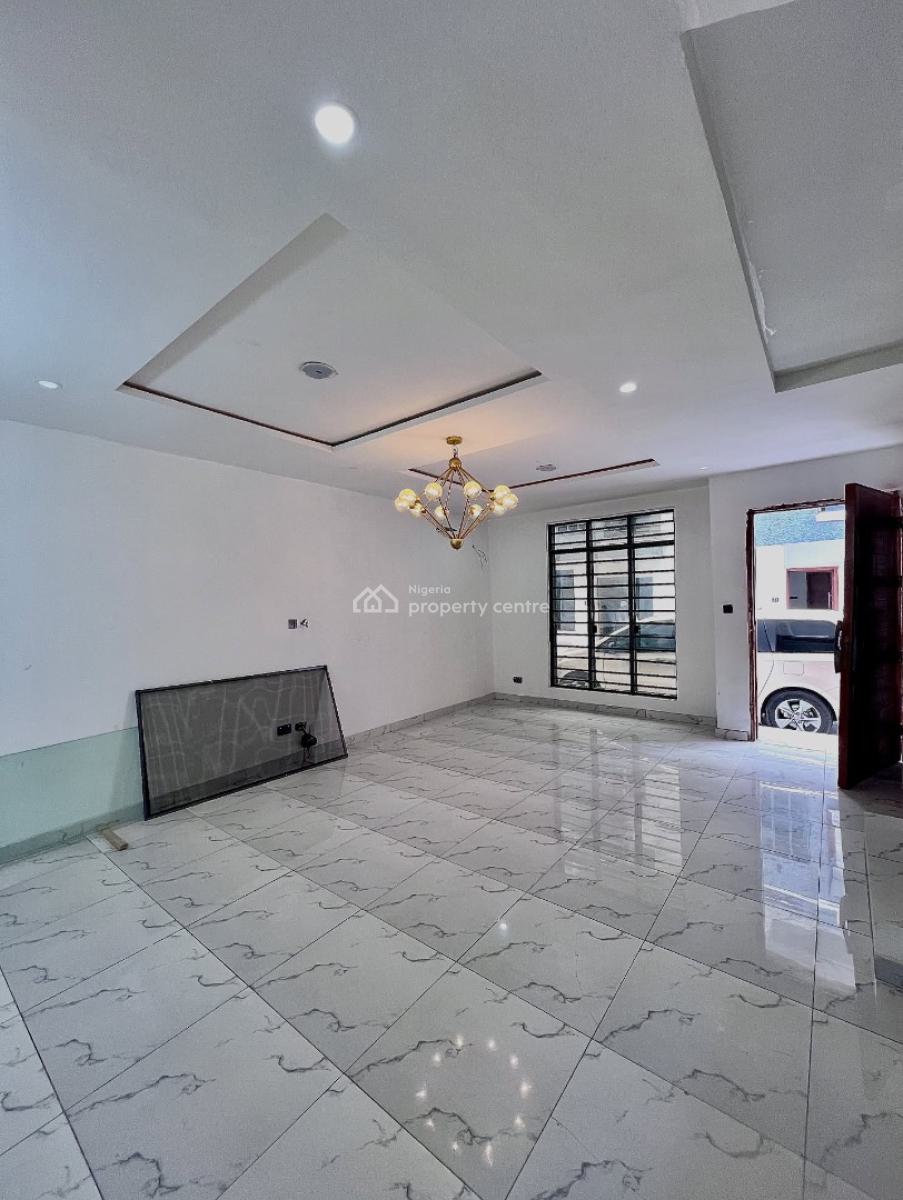 Contemporary 4 Bedroom Terrace Duplex with Swimming Pool, Chevron, Lekki, Lagos, Terraced Duplex for Sale