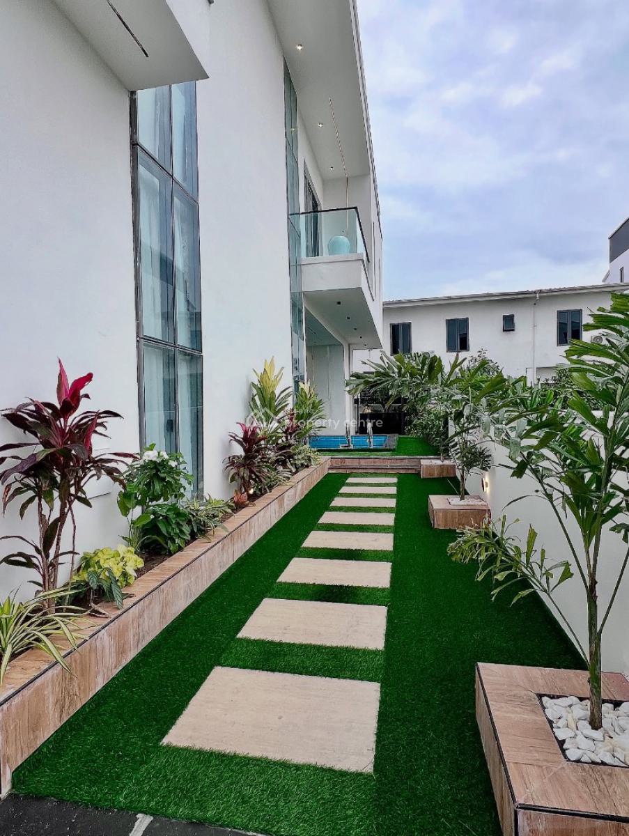 Contemporary 5 Bedroom Detached Duplex with Pool, Cinema and Bq, Osapa London, Osapa, Lekki, Lagos, Detached Duplex for Sale