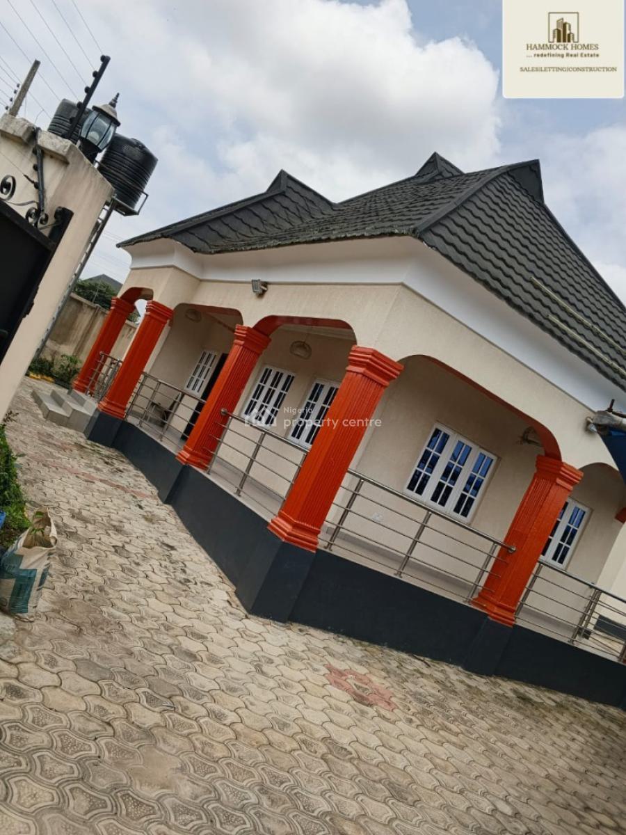 Tastefully Finished, Newly Built 4-bedroom Bungalow, Akingbile Estate, Moniya, Ibadan, Oyo, Detached Bungalow for Sale