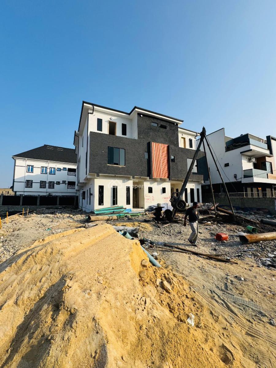 Newly Built 4 Bedroom Semi Detached Duplex with Bq, Gbagada, Lagos, Semi-detached Duplex for Sale