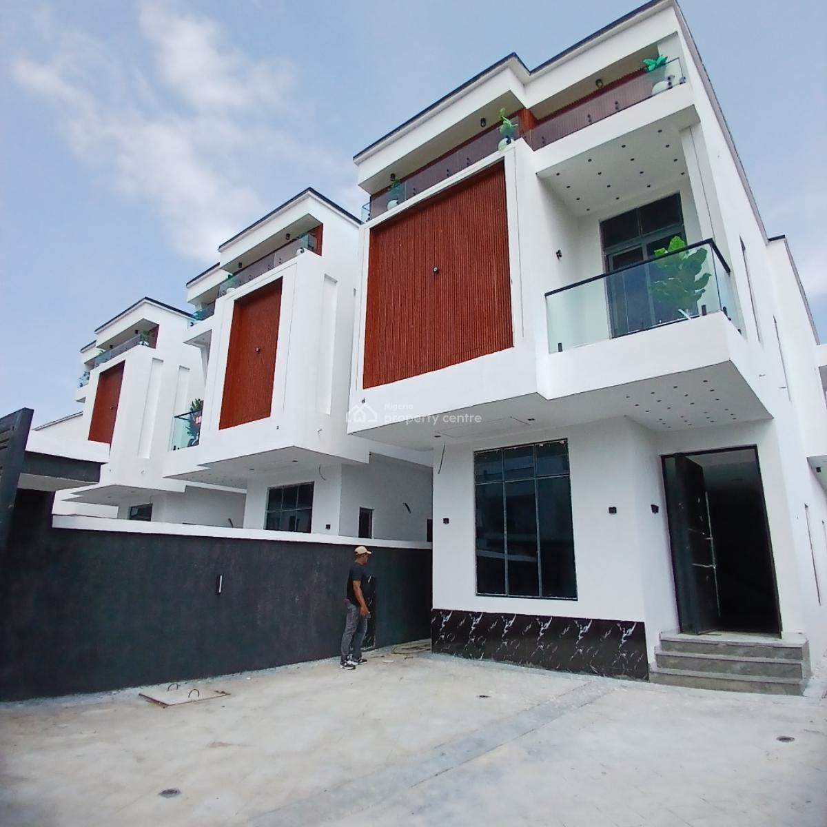 Newly Built 5 Bedroom Detached Duplex Within an Estate, Ajah, Lekki, Lagos, Detached Duplex for Sale