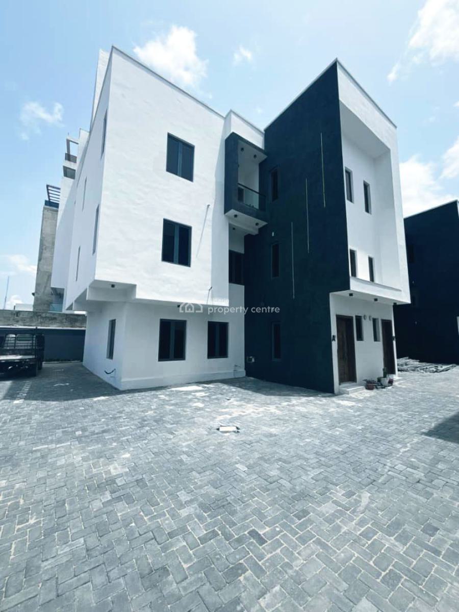 Beautiful 4 Bedroom Semi Detached Duplex with Bq, Lekki Phase1, Lekki, Lagos, Semi-detached Duplex for Rent
