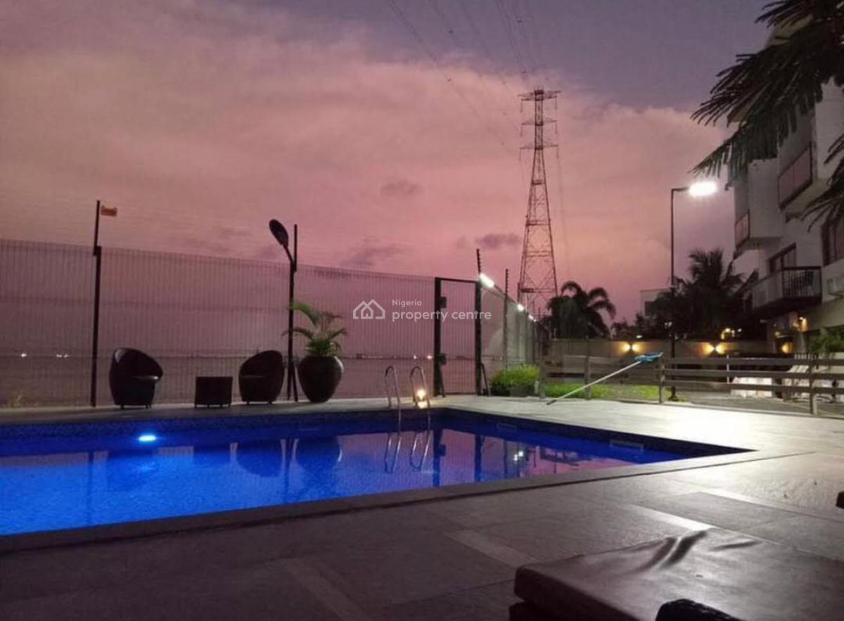 2 Bedroom Waterfront Apartment with Gym & Swimming Pool, Banana Island, Banana Island, Ikoyi, Lagos, Flat / Apartment for Rent