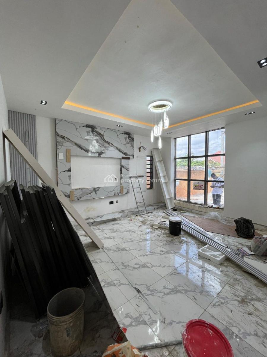Brand New 4 Bedrooms Fully Detached Duplex with Bq, Ogba Gra, Ogba, Ikeja, Lagos, Detached Duplex for Sale