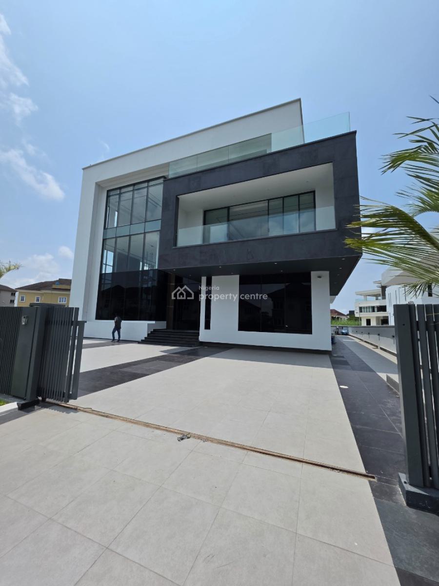 Massive 5 Bedroom Detached Duplex with Elevator + Swimming Pool + Cine, Pinnock Beach Estate, Lekki Phase 1, Lekki, Lagos, Detached Duplex for Sale
