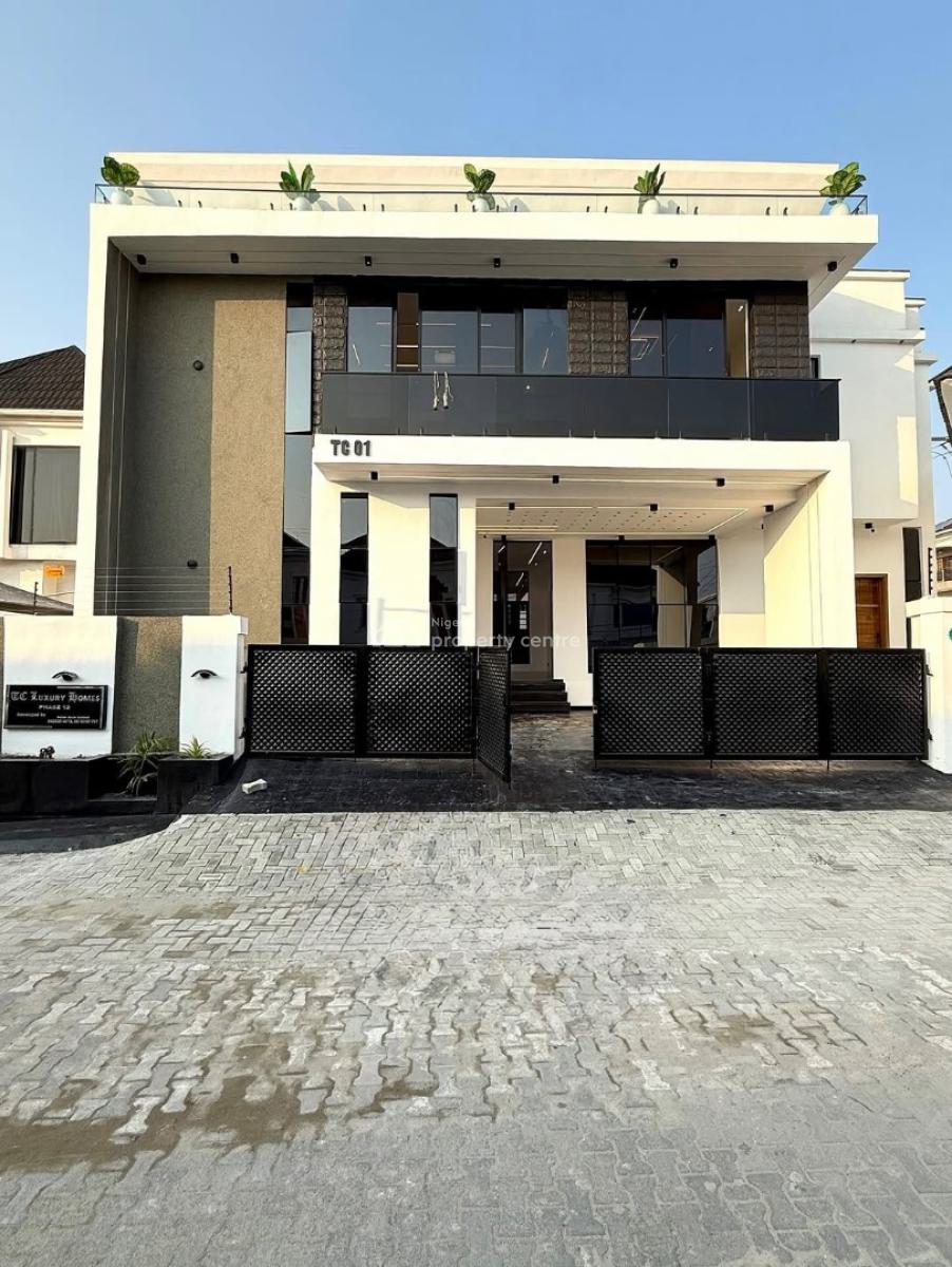 Spacious 5 Bedroom Fully Detached House with Bq, Ajah, Lagos, Detached Duplex for Sale
