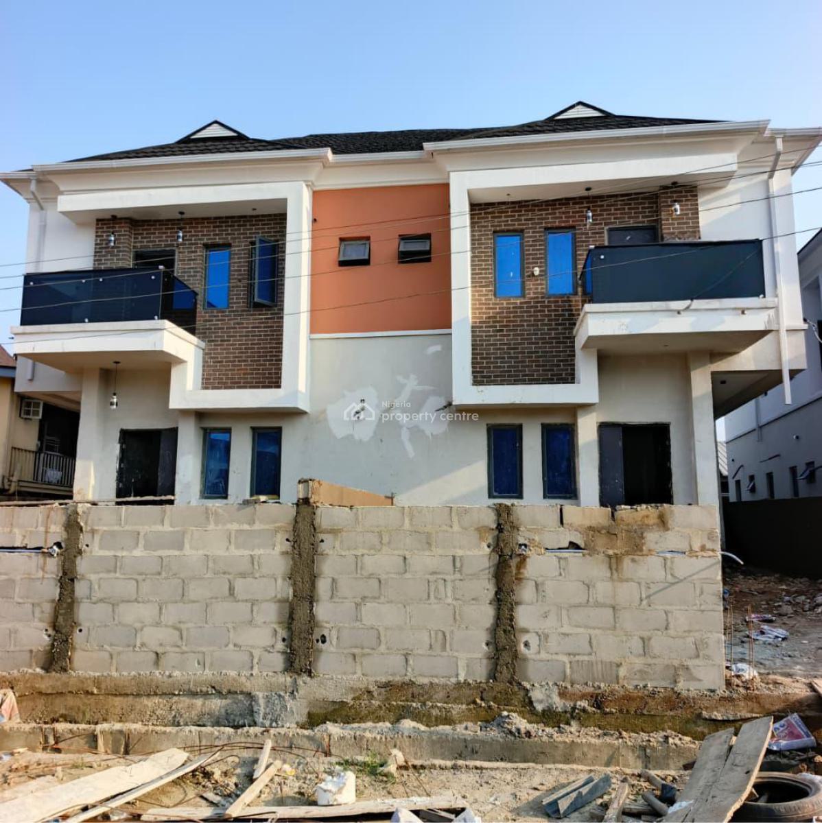 Newly Built 4 Bedroom Semidetached Duplex, Off Brown Road, Aguda, Surulere, Lagos, Semi-detached Duplex for Sale