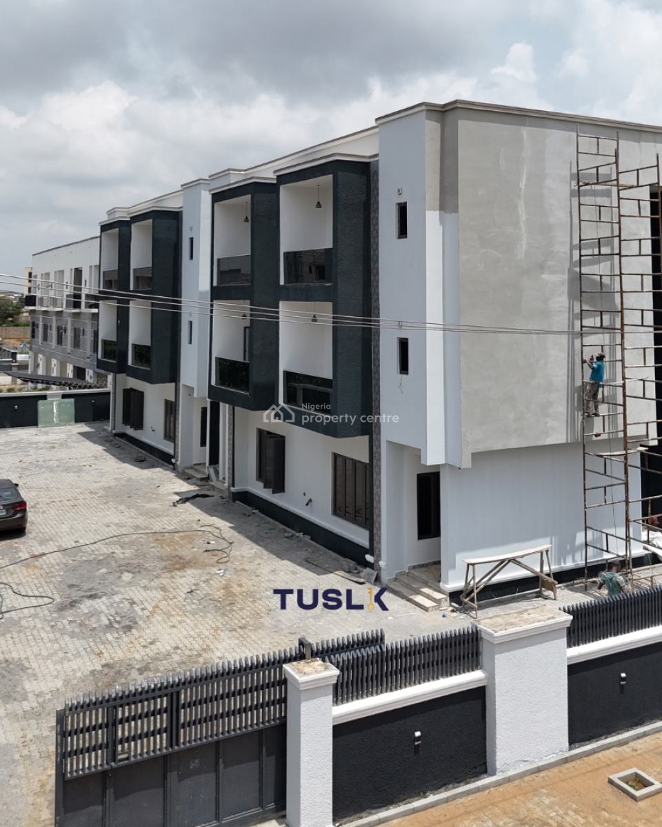 Exquisite 4 Bedroom Terrace + Bq, Jahi, Abuja, Terraced Duplex for Sale