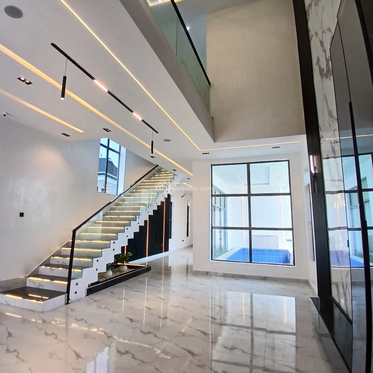 Gigantic 5 Bedroom Detached Duplex with Swimming Pool, Ajah, Lekki, Lagos, Detached Duplex for Sale