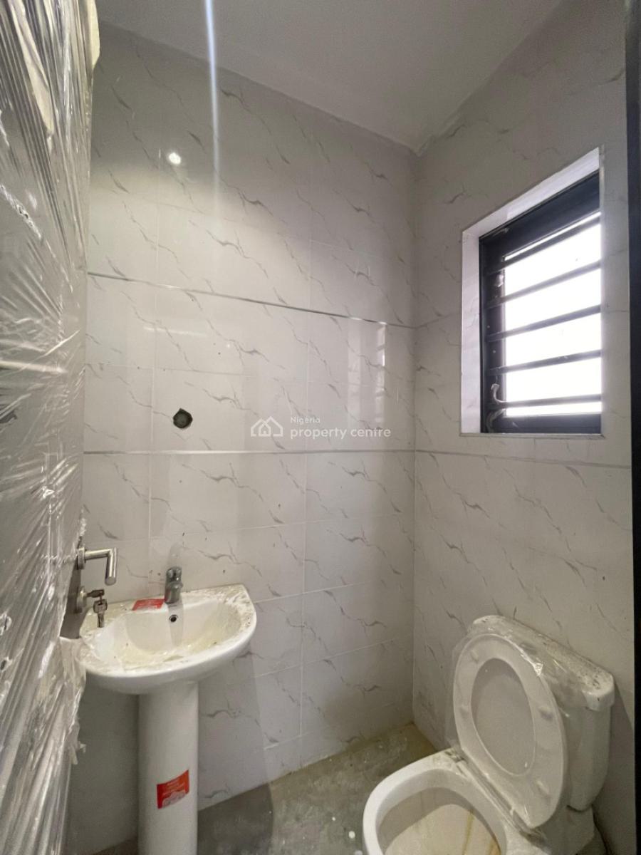 Shared Apartment with Spacious Room Upstairs, Downstairs and Bq Flat, Ologolo, Lekki, Lagos, Self Contain (single Rooms) for Rent