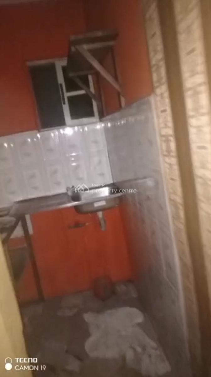Specious & Standard Upstairs Roomself Con, Off Finbarrs Road, Akoka, Yaba, Lagos, Self Contain (single Rooms) for Rent