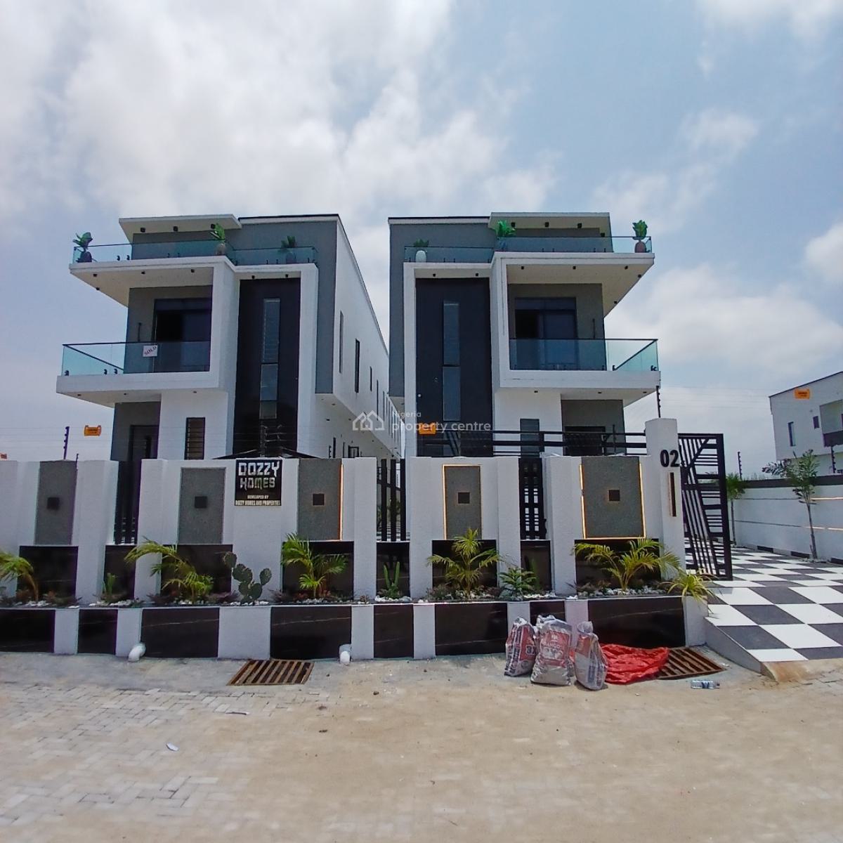 Gigantic 5 Bedroom Detached Duplex  with Swimming Pool, Ajah, Lekki, Lagos, Detached Duplex for Sale