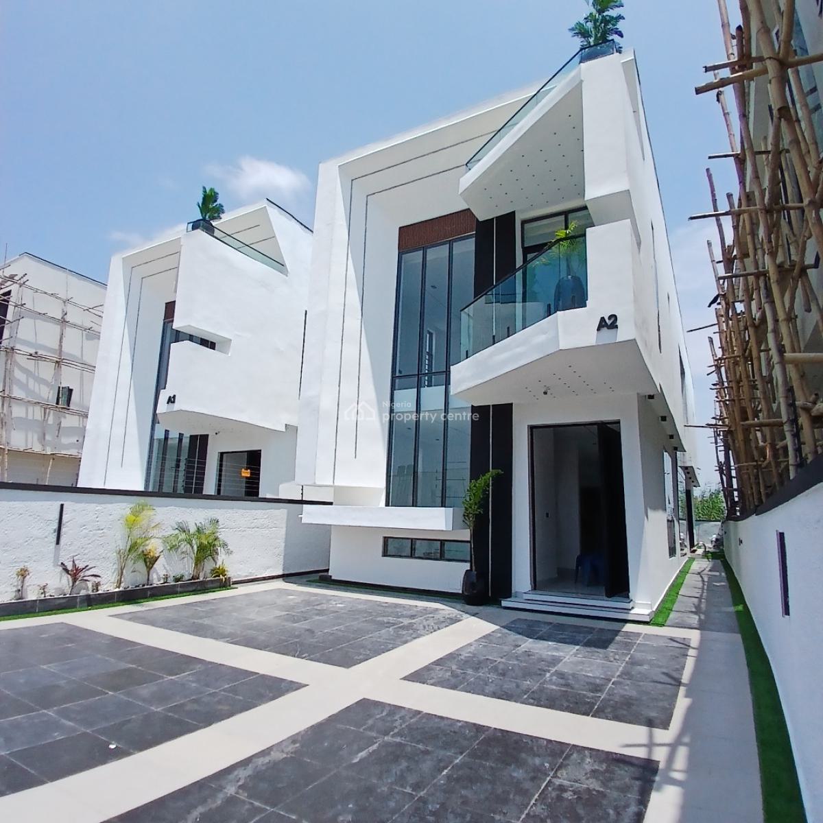 Spacious 5 Bedroom Detached Duplex with Bq, Ajah, Lekki, Lagos, Detached Duplex for Sale