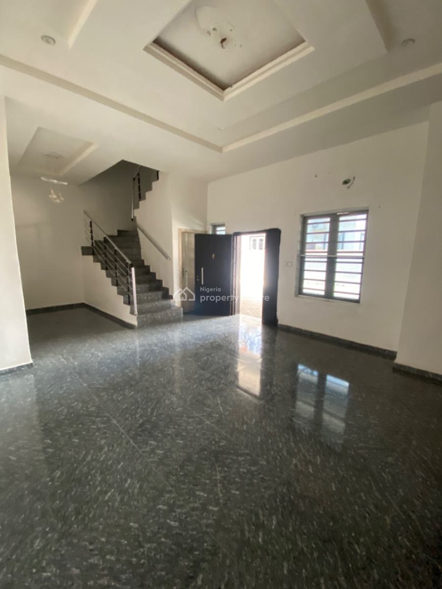 Spacious 4 Bedrooms Terrace Duplex, Orchid Road in a Gated Estate with Access Code, Lekki Phase 2, Lekki, Lagos, Terraced Duplex for Rent