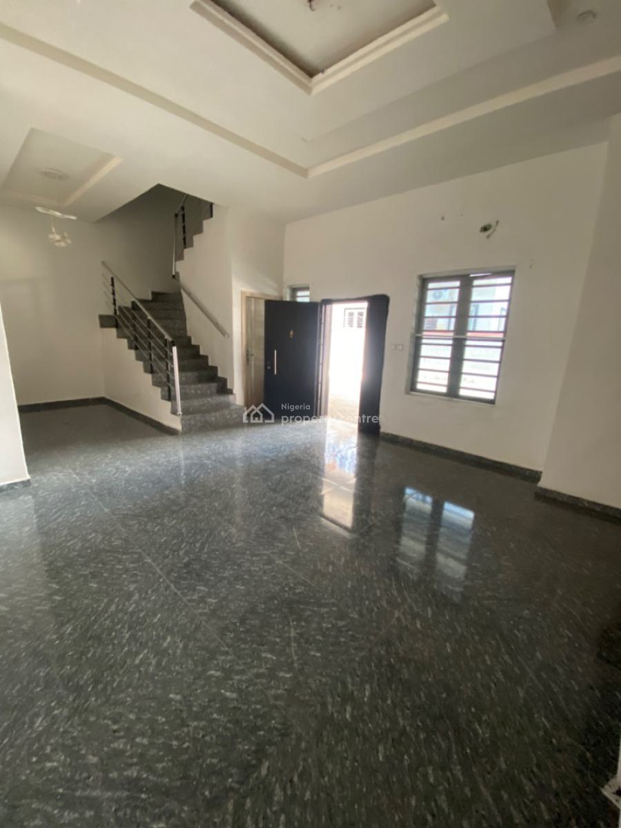 Spacious 4 Bedrooms Terrace Duplex, Orchid Road in a Gated Estate with Access Code, Lekki Phase 2, Lekki, Lagos, Terraced Duplex for Rent