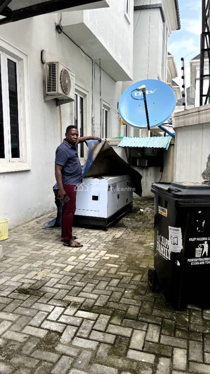 Semi-detached 4 Bedroom Apartment with Bq and Gate House, Orchid Road, Lekki Phase 2, Lekki, Lagos, Semi-detached Duplex for Rent
