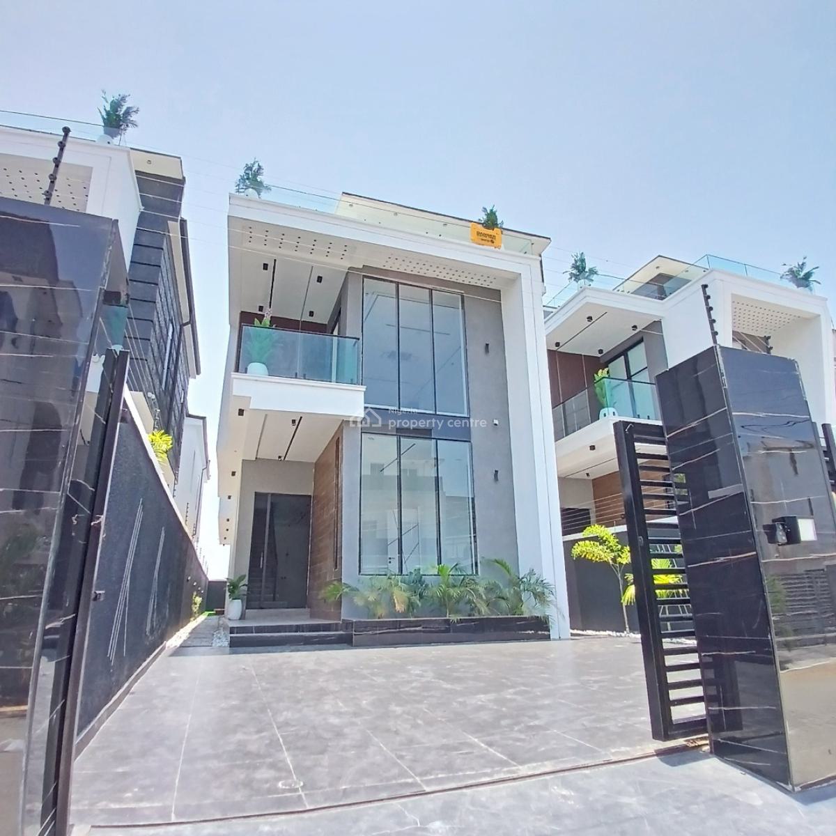 Luxury 5 Bedroom Detached Duplex with Swimming Pool,solar, Ajah, Lekki, Lagos, Detached Duplex for Sale