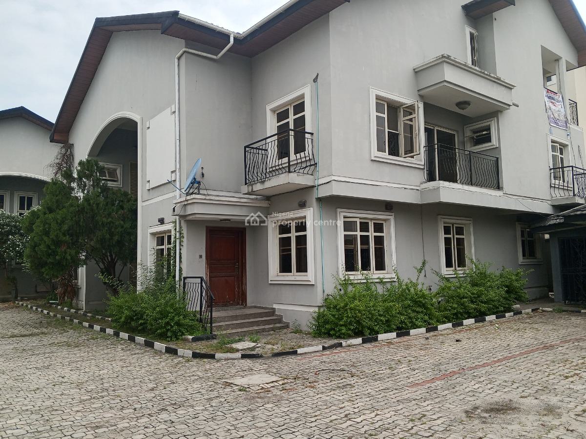 Luxury 4 Units of 4 to   of C  Semi-detached Duplexes with Bq and Pool, Oniru Estate, Oniru, Victoria Island (vi), Lagos, Semi-detached Duplex for Sale